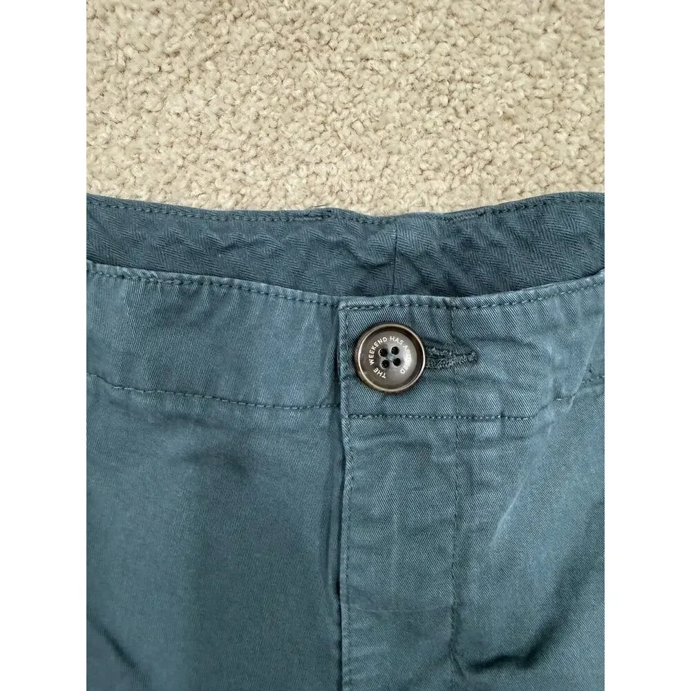 Chubbies Men’s Blue Solid Chino Shorts Reg Fit 5.5